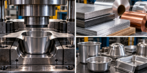 Embutición de metales: ¿Qué materiales son adecuados?